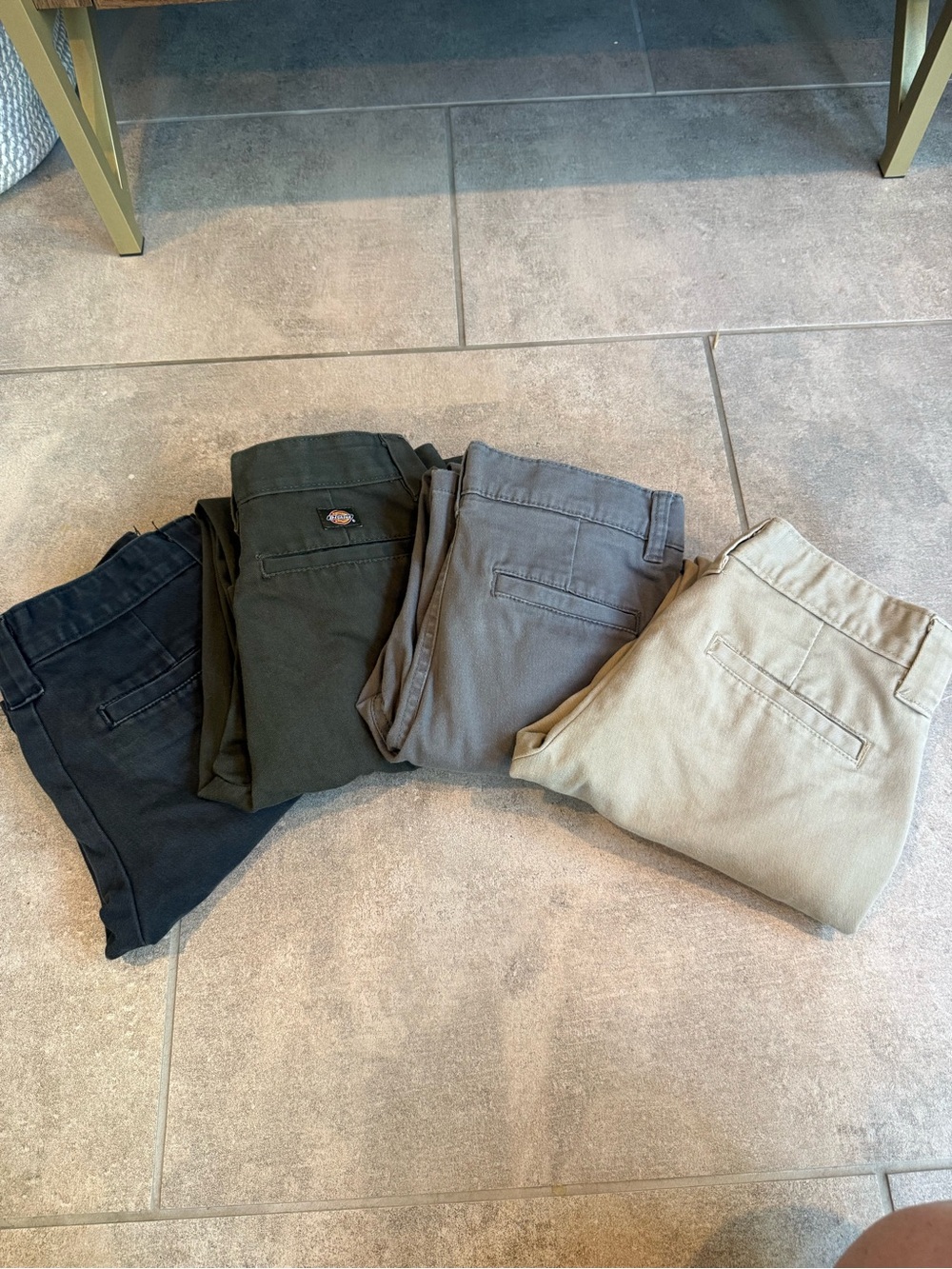Lot of 3Dickies 1 izod Kids Casual pants Bundle -